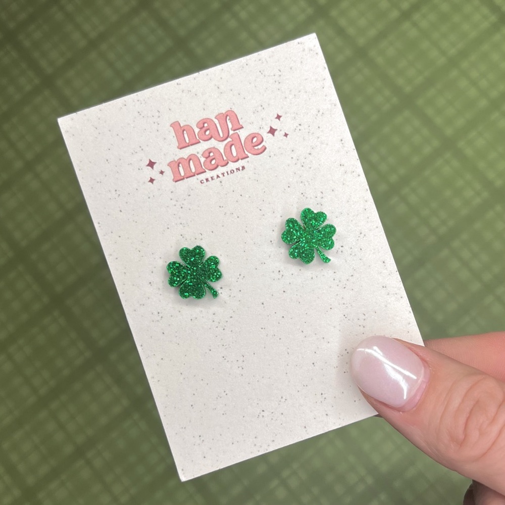 Green St. Paddy’s day Earrings